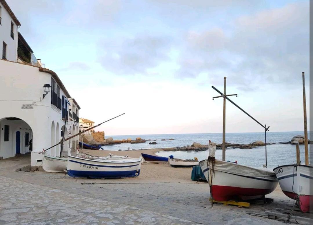 Apt Con Piscina En Calella De Palafrugell, Parking Gratuito Exteriör bild