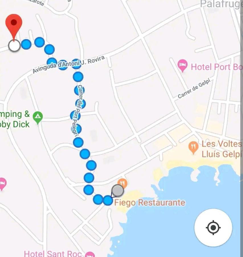 Apt Con Piscina En Calella De Palafrugell, Parking Gratuito Exteriör bild